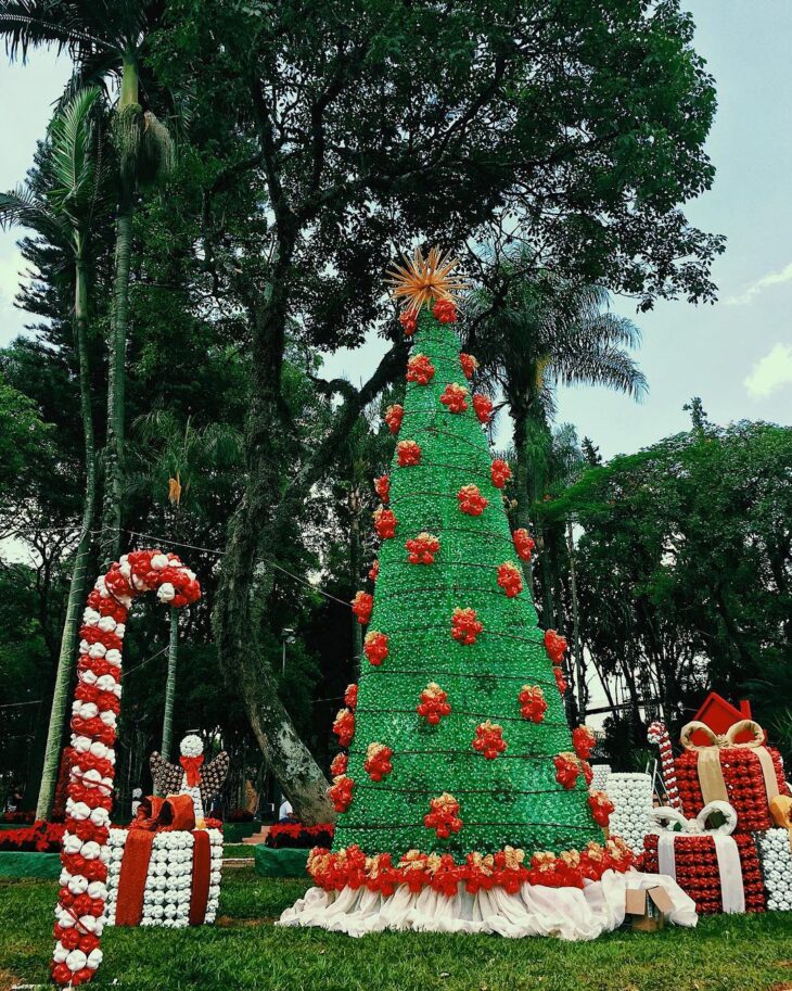 Foto de arvore de natal de garrafa pet 15 - 17