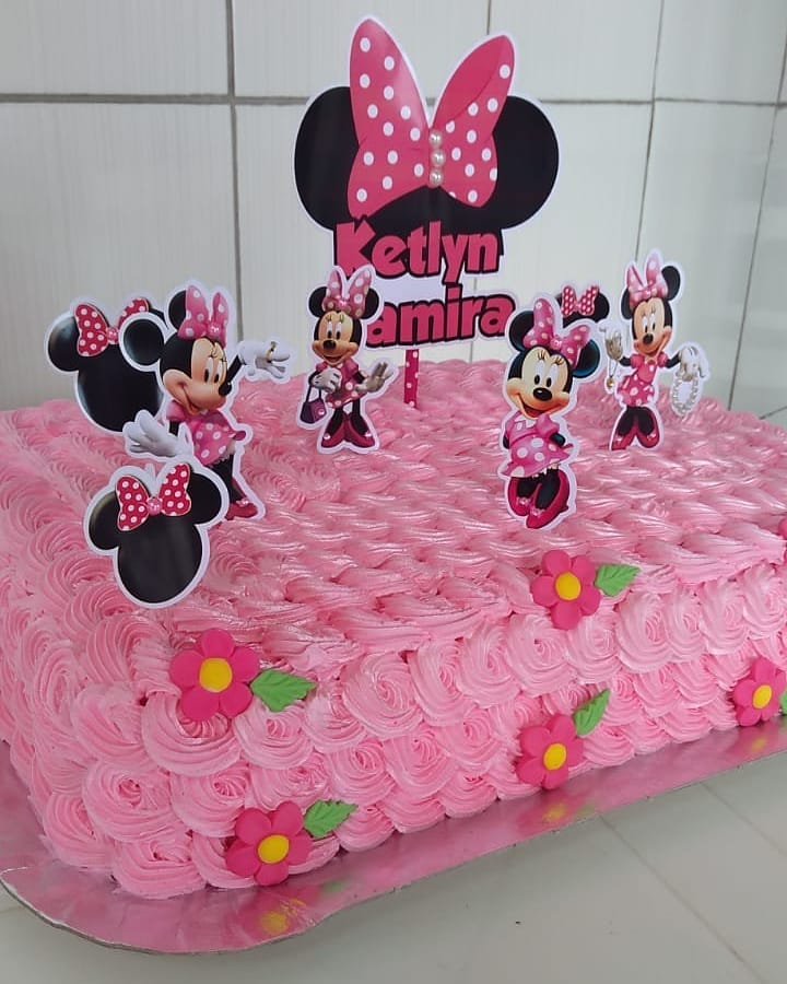 Foto de bolo da minnie 28 - 30