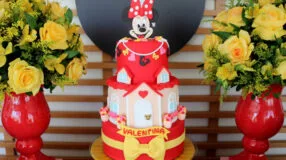 Foto de bolo da minnie - 2