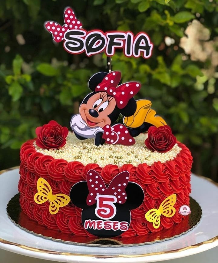 Foto de bolo da minnie 29 - 31