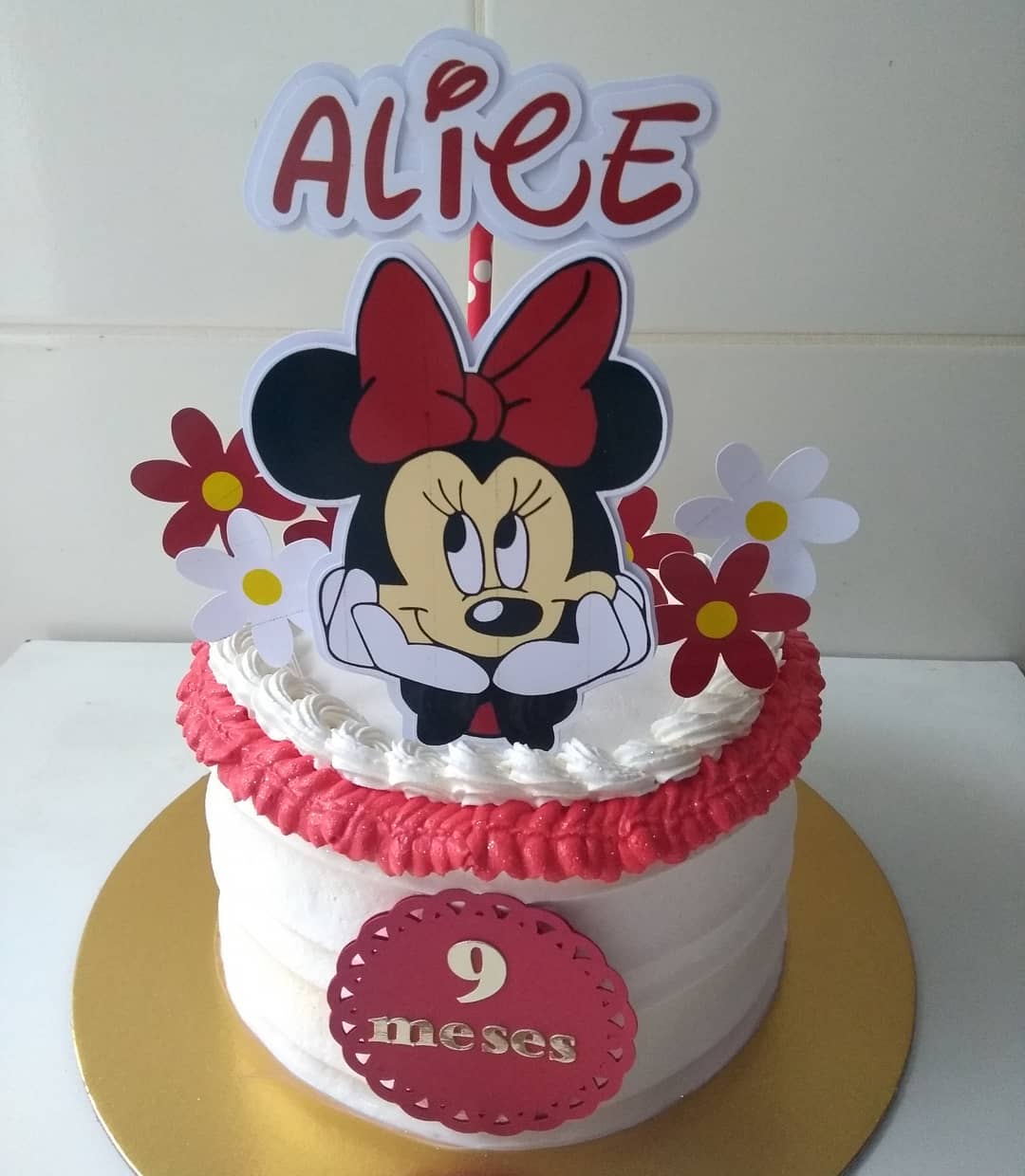 Foto de bolo da minnie 30 - 32