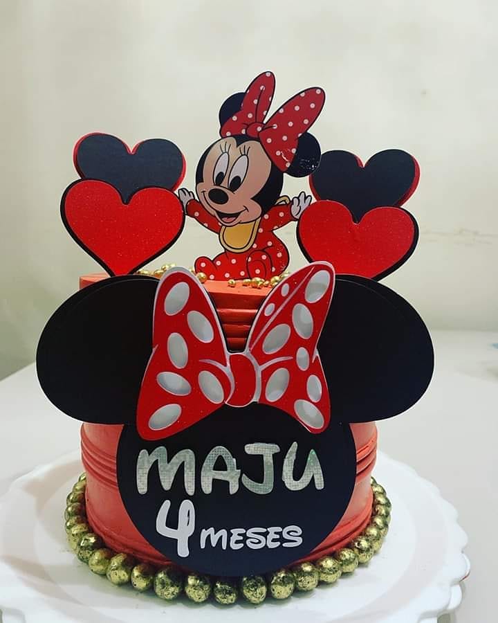 Foto de bolo da minnie 93 - 95