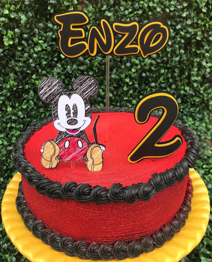 Foto de bolo do mickey 21 - 25