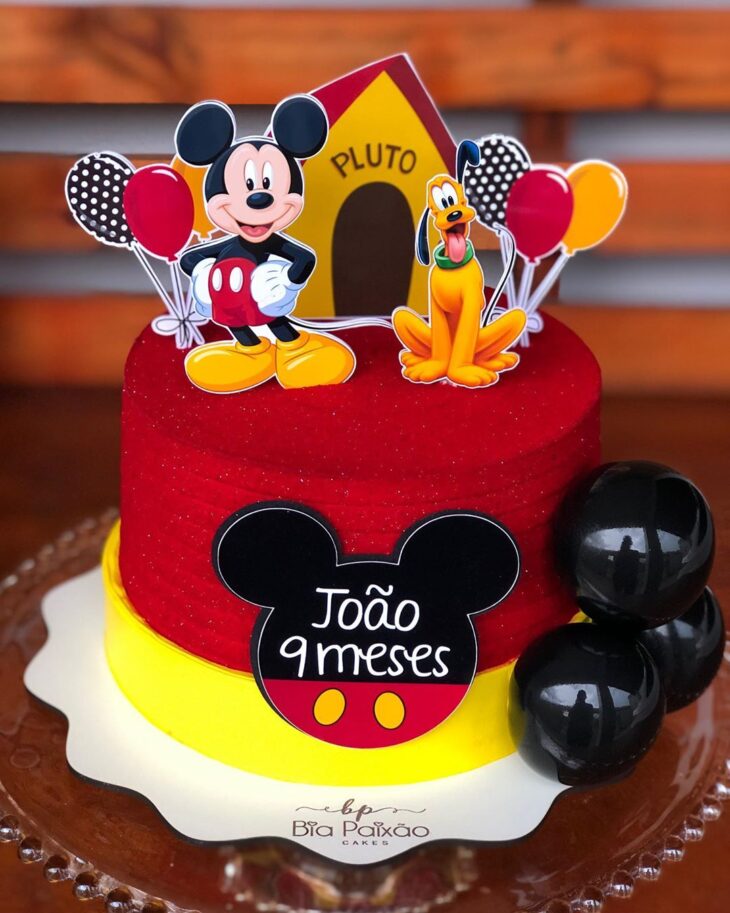 Foto de bolo do mickey 23 - 27