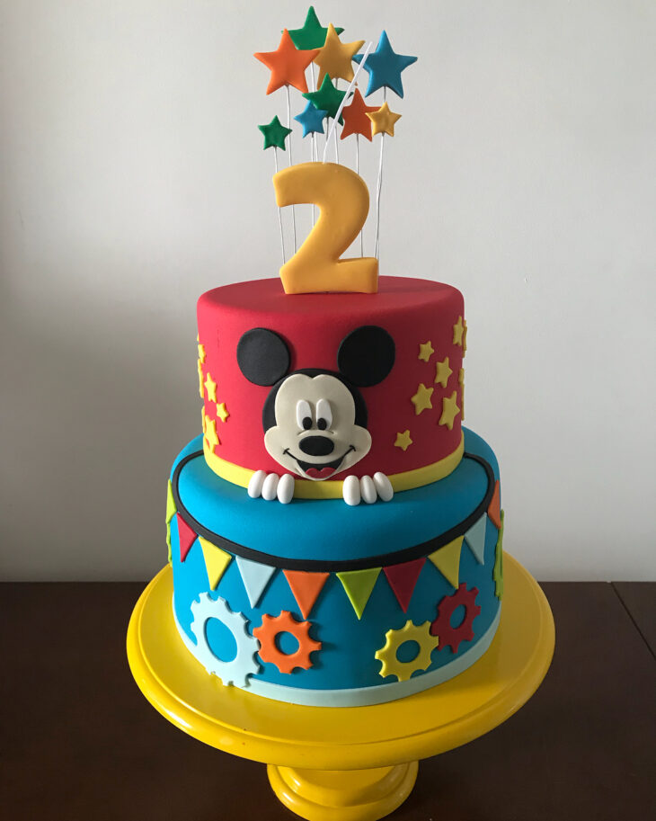 Foto de bolo do mickey 56 - 60