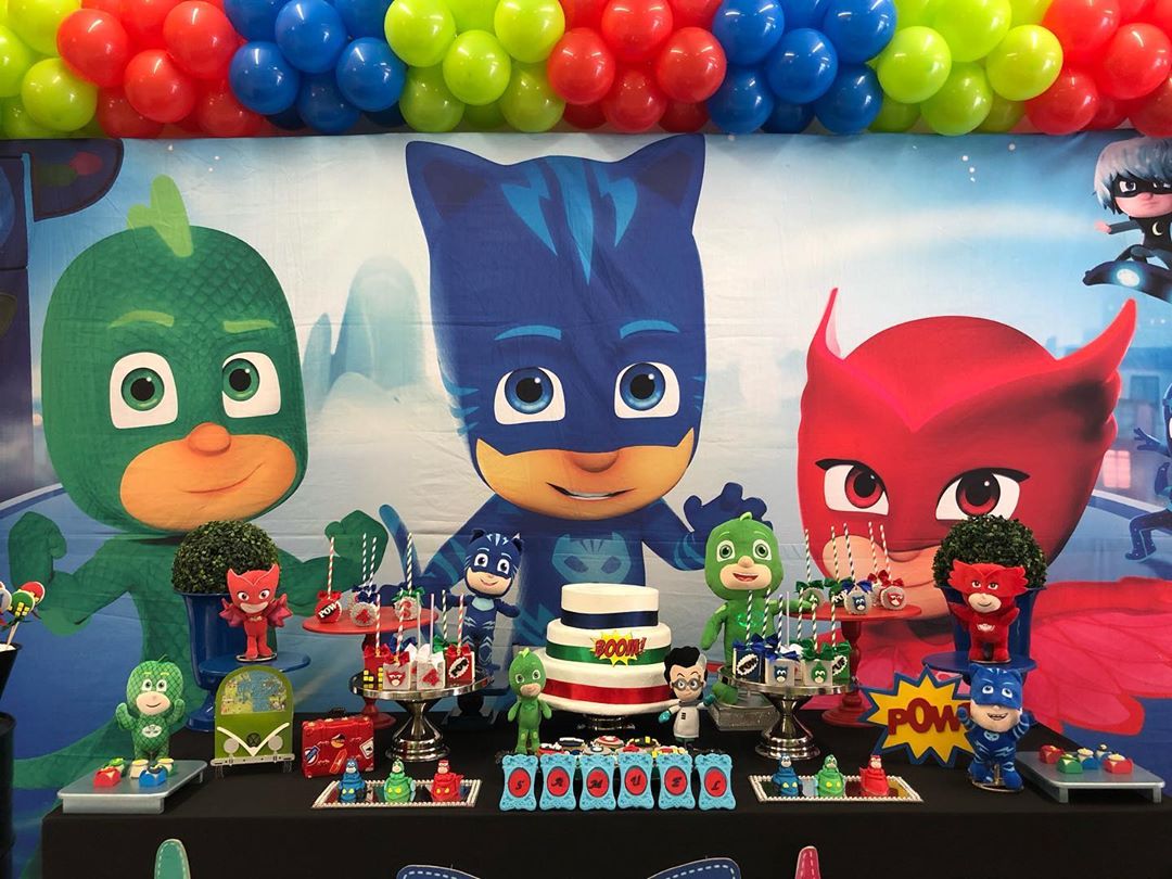 Foto de festa pj masks 1 - 4