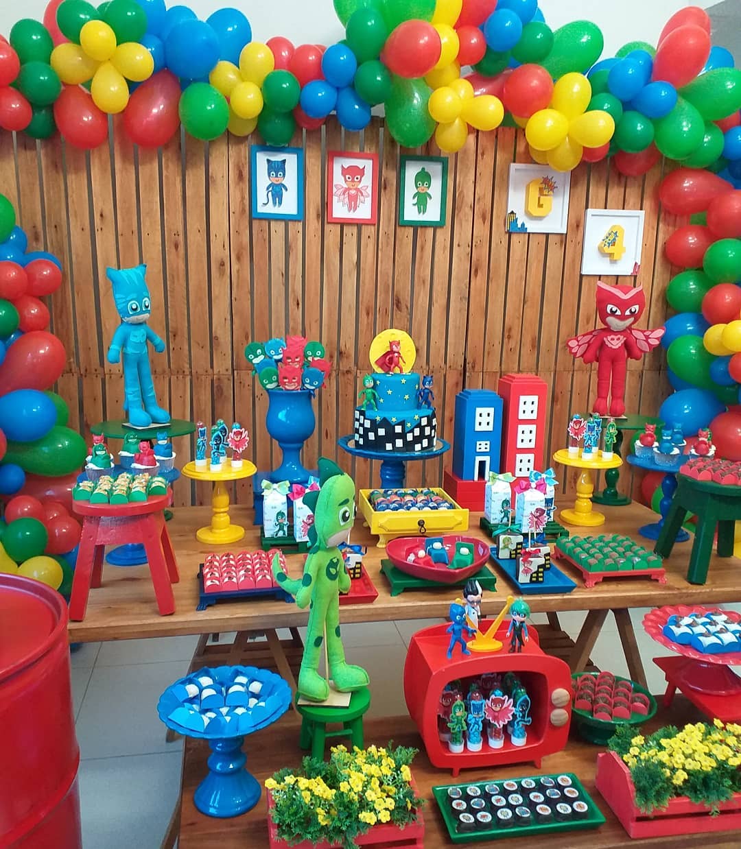 Foto de festa pj masks 21 - 24