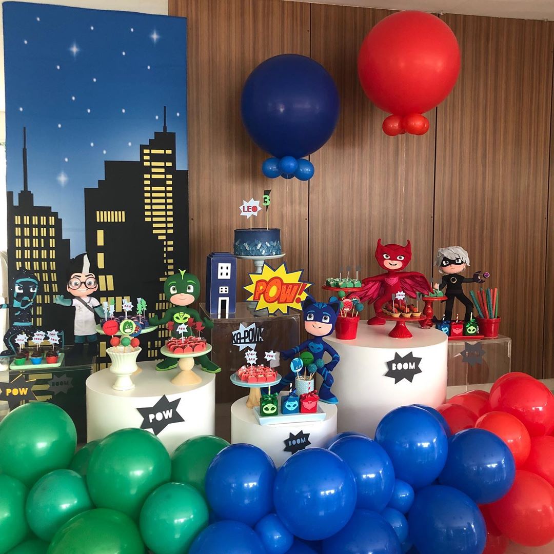 Foto de festa pj masks 22 - 25