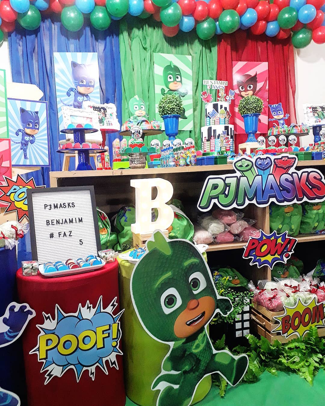 Foto de festa pj masks 29 - 32