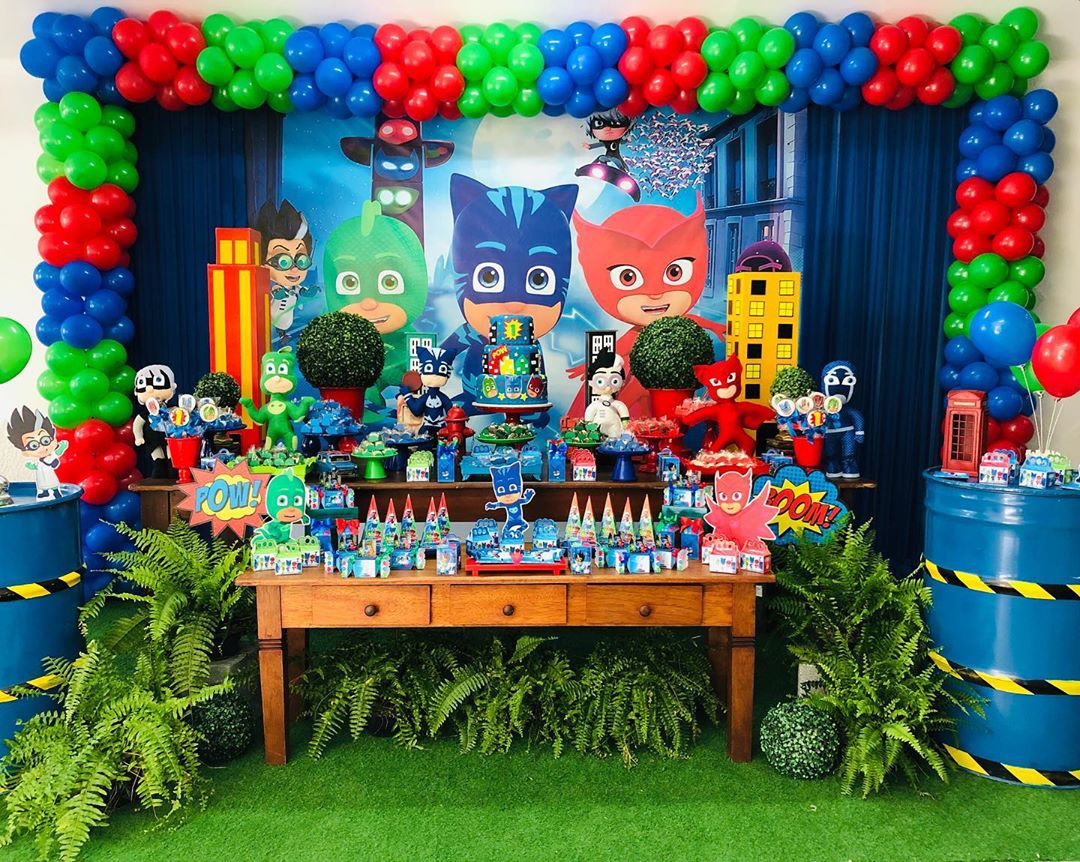 Foto de festa pj masks 35 - 38