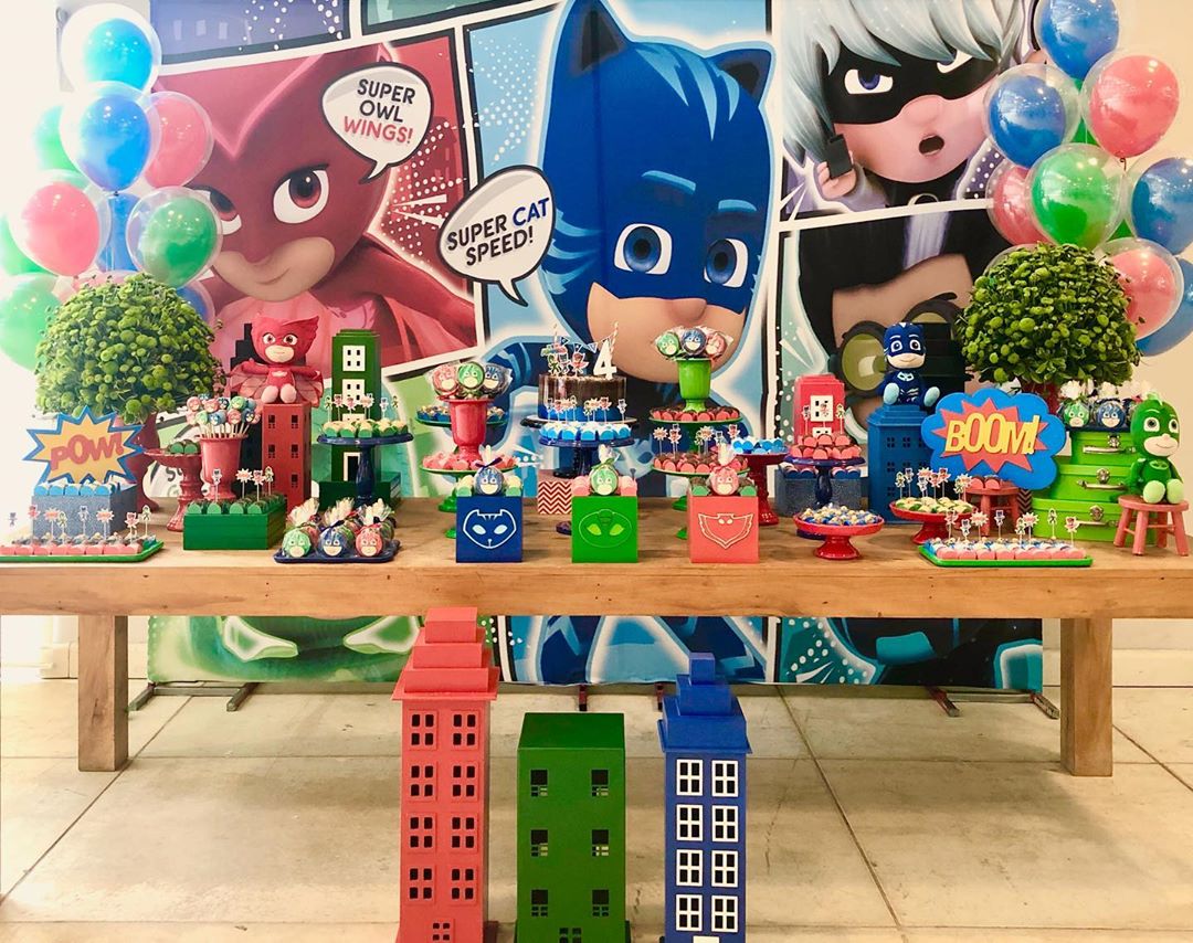 Foto de festa pj masks 4 - 7