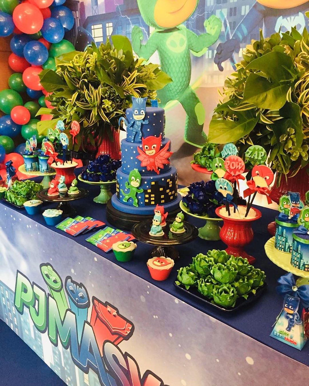 Foto de festa pj masks 42 - 45