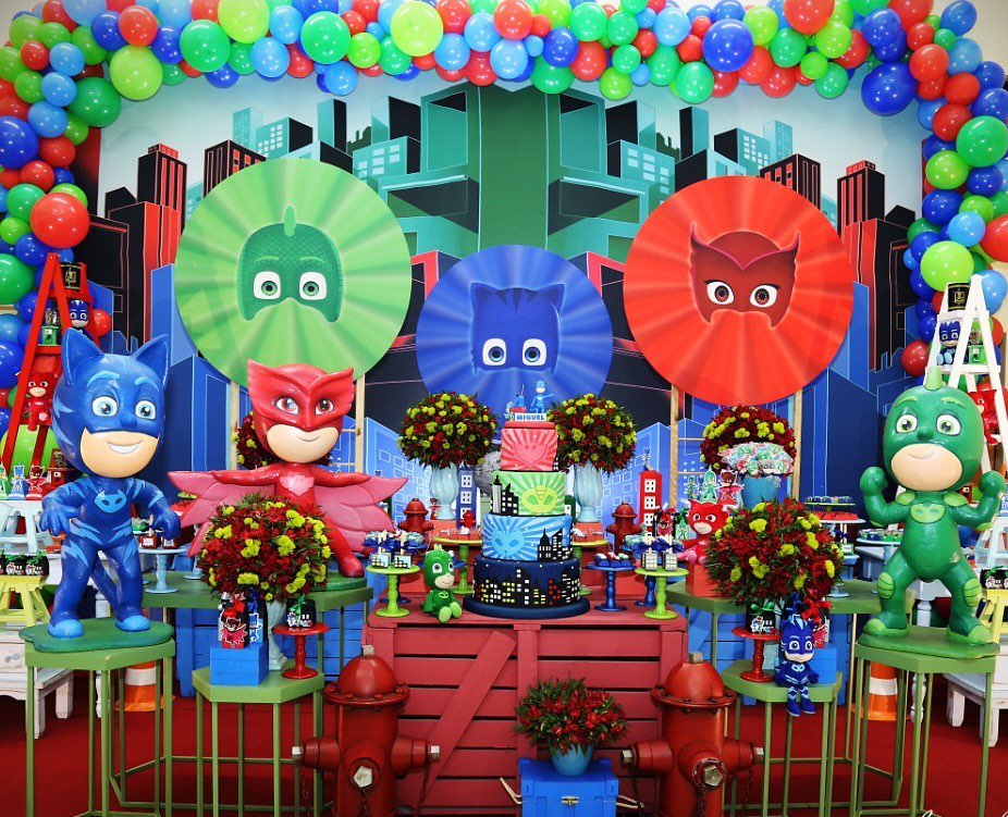 Foto de festa pj masks 43 - 46