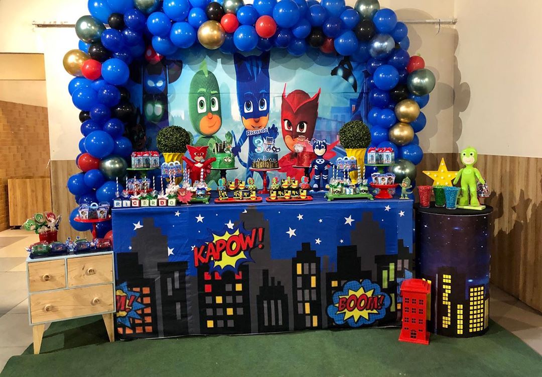 Foto de festa pj masks 52 - 55