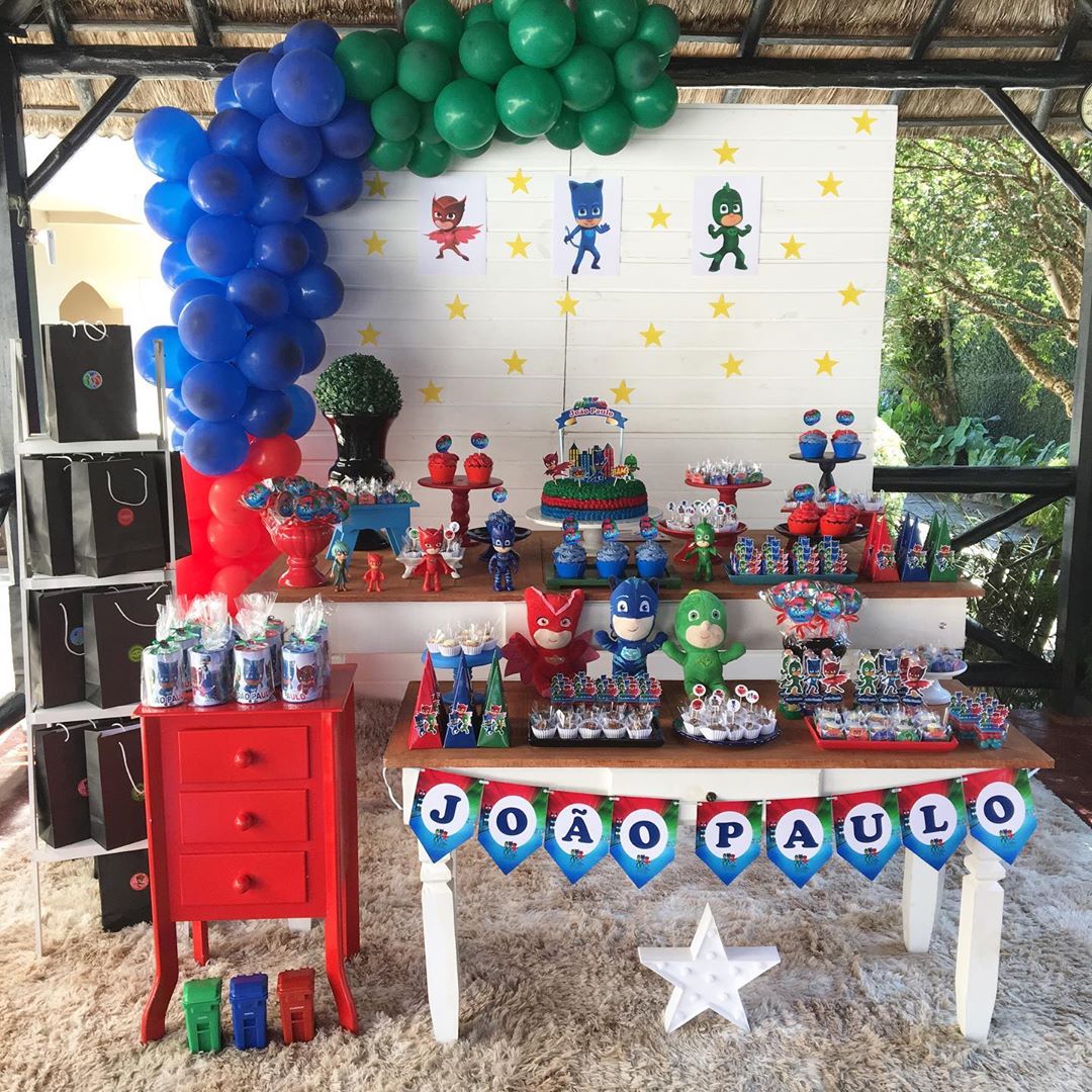 Foto de festa pj masks 57 - 60