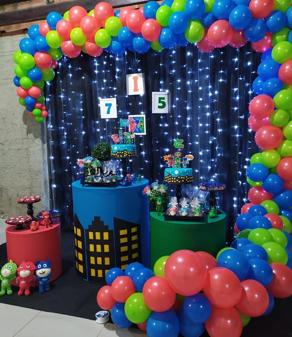 Foto de festa pj masks 58 - 61