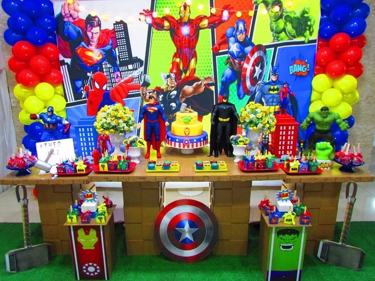 Foto de festa super herois 10 - 10