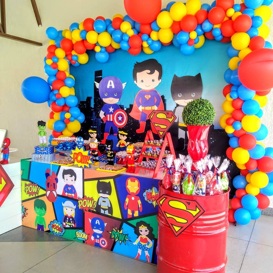 Foto de festa super herois 13 - 13