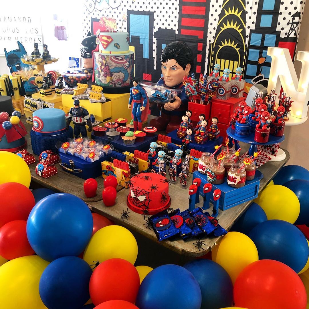 Foto de festa super herois 16 - 16