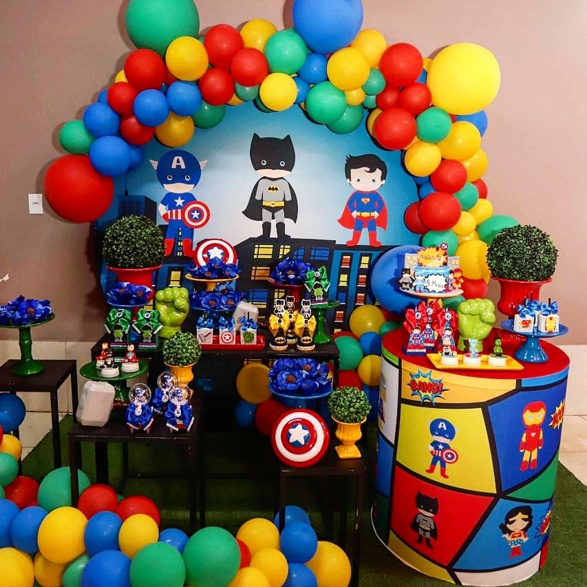 Foto de festa super herois 18 - 18