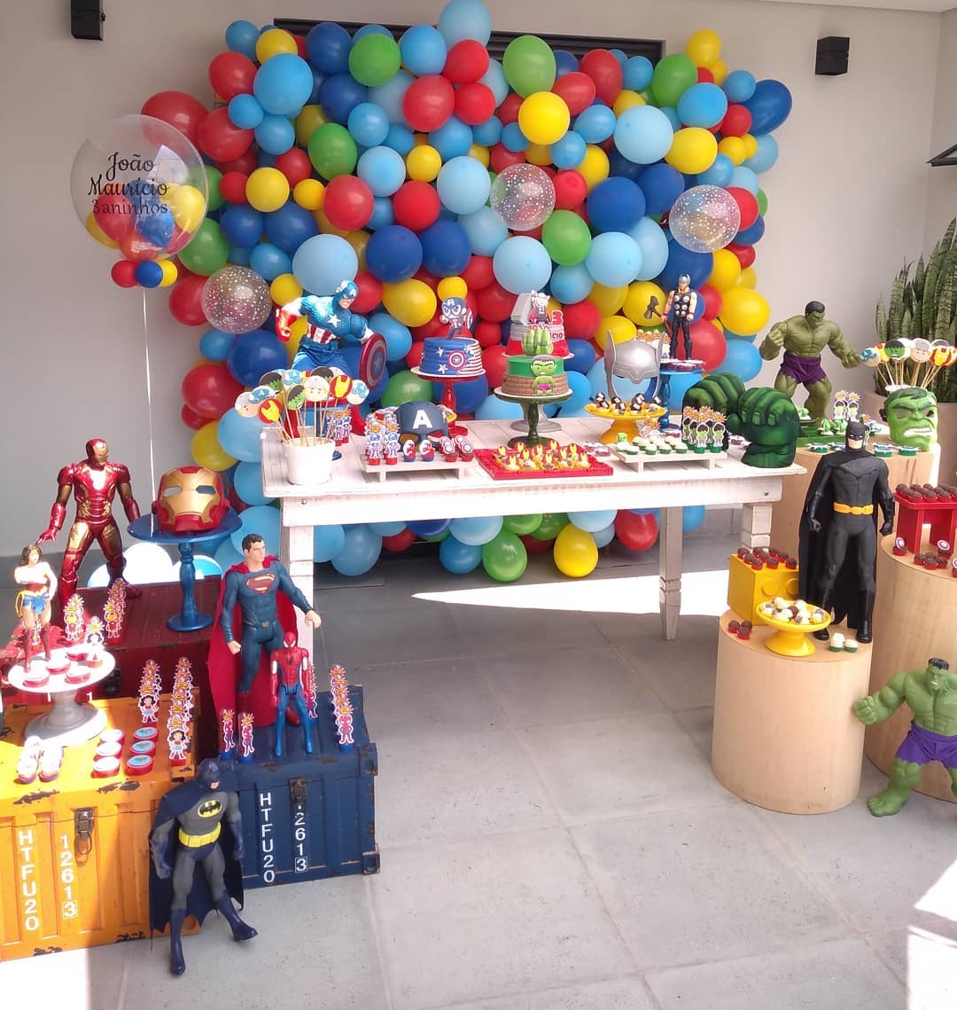 Foto de festa super herois 19 - 20