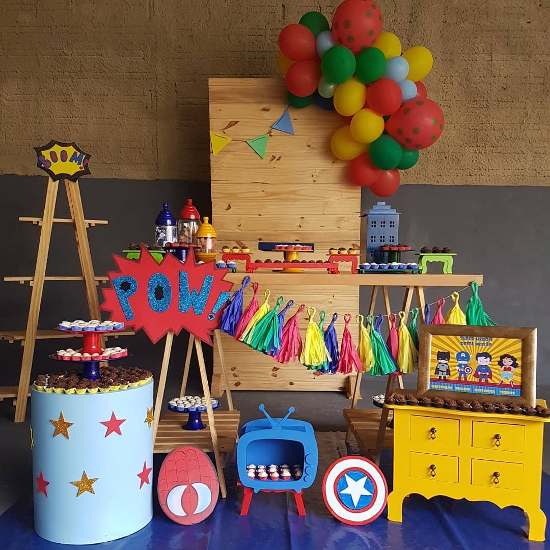 Foto de festa super herois 25 - 25