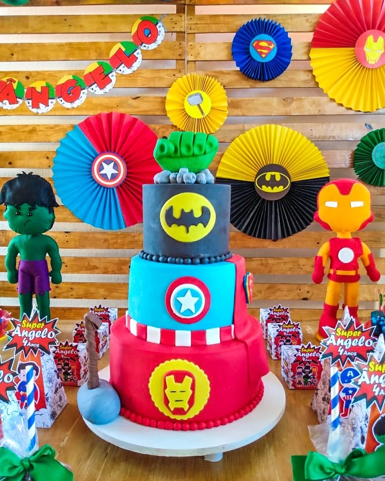 Foto de festa super herois 32 - 32