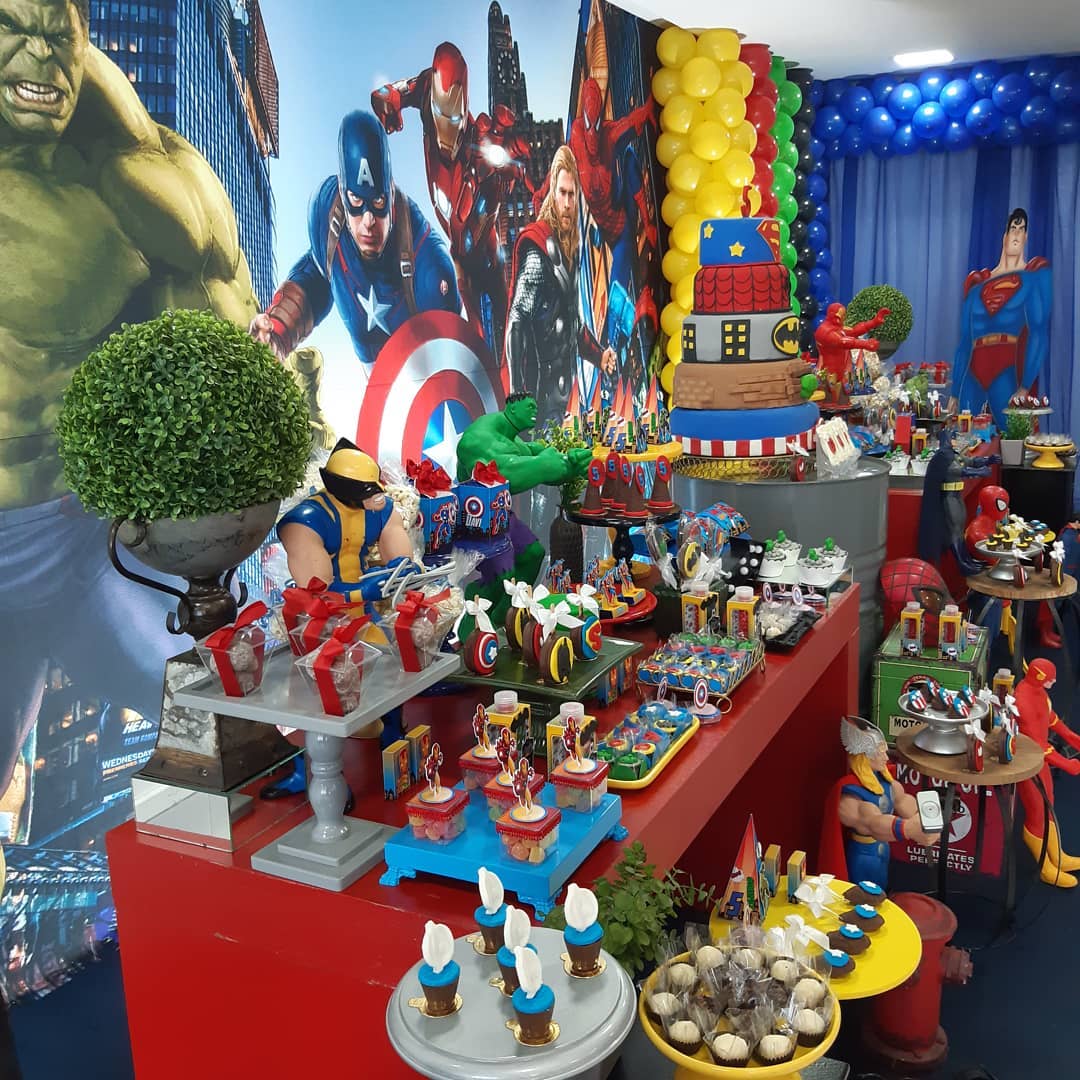 Foto de festa super herois 40 - 40