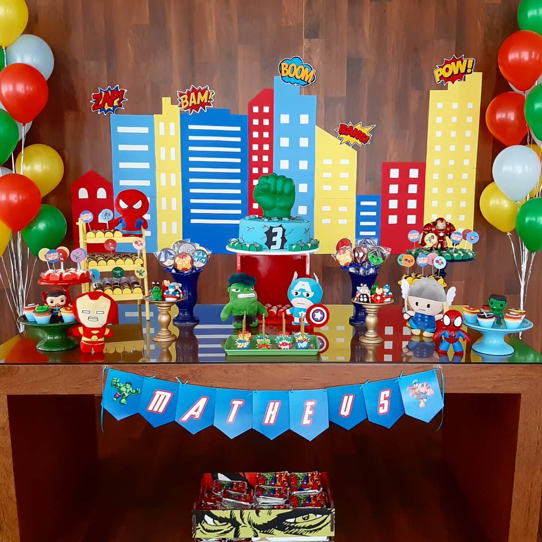 Foto de festa super herois 45 - 45