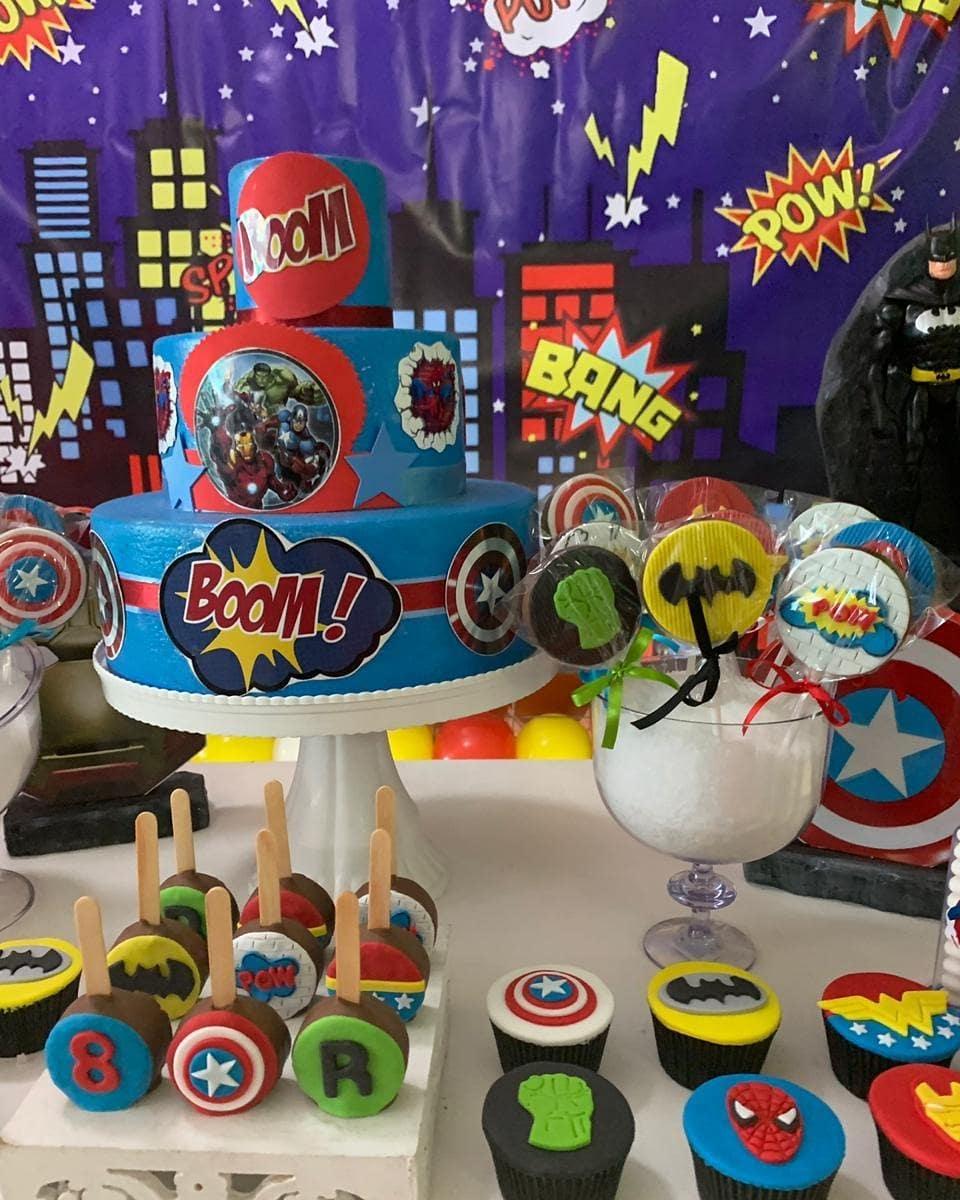 Foto de festa super herois 54 - 54