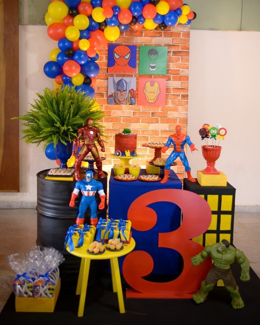 Foto de festa super herois 62 - 62