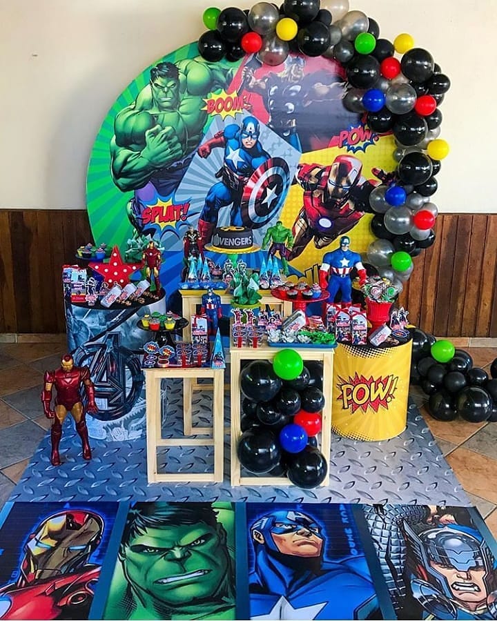 Foto de festa super herois 66 - 66