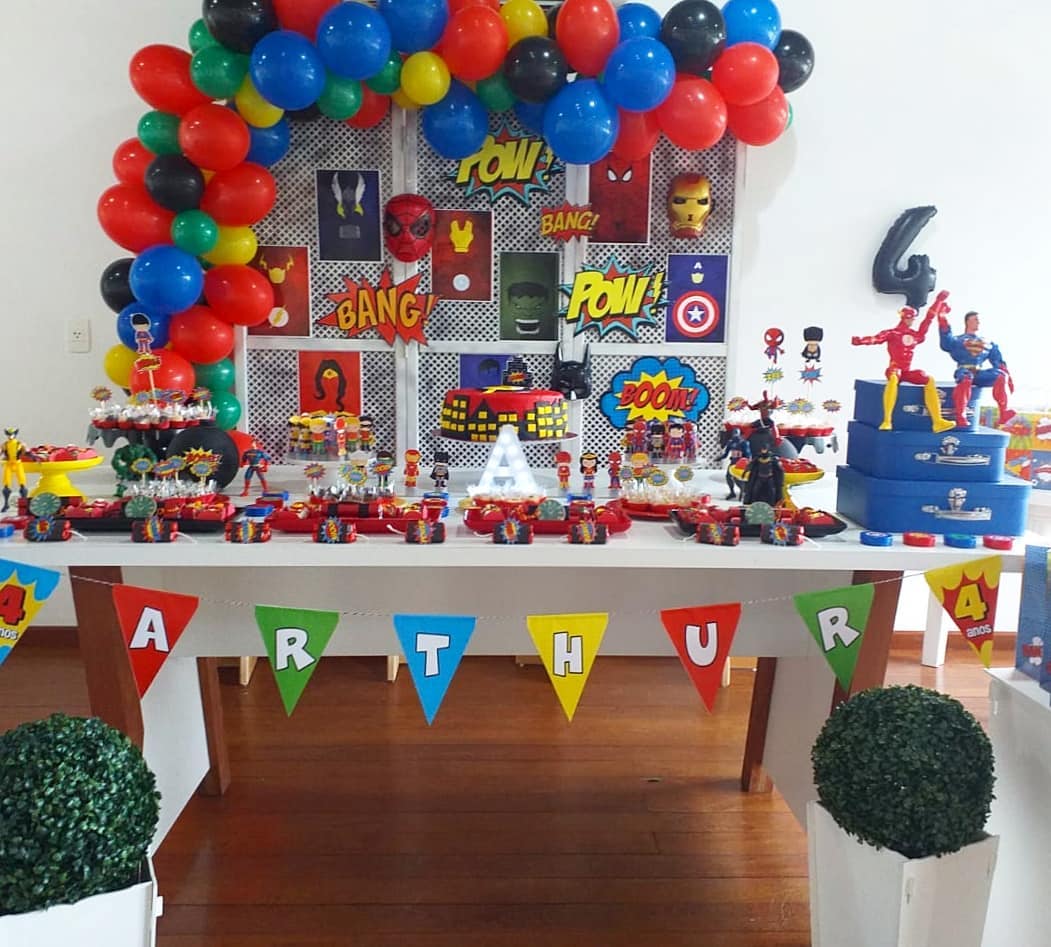 Foto de festa super herois 71 - 71