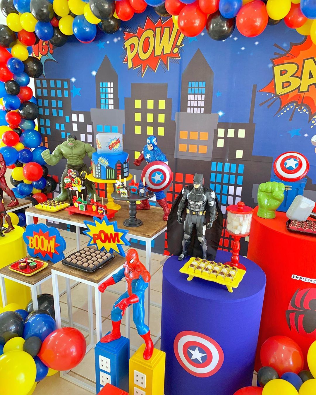 Foto de festa super herois 79 - 79