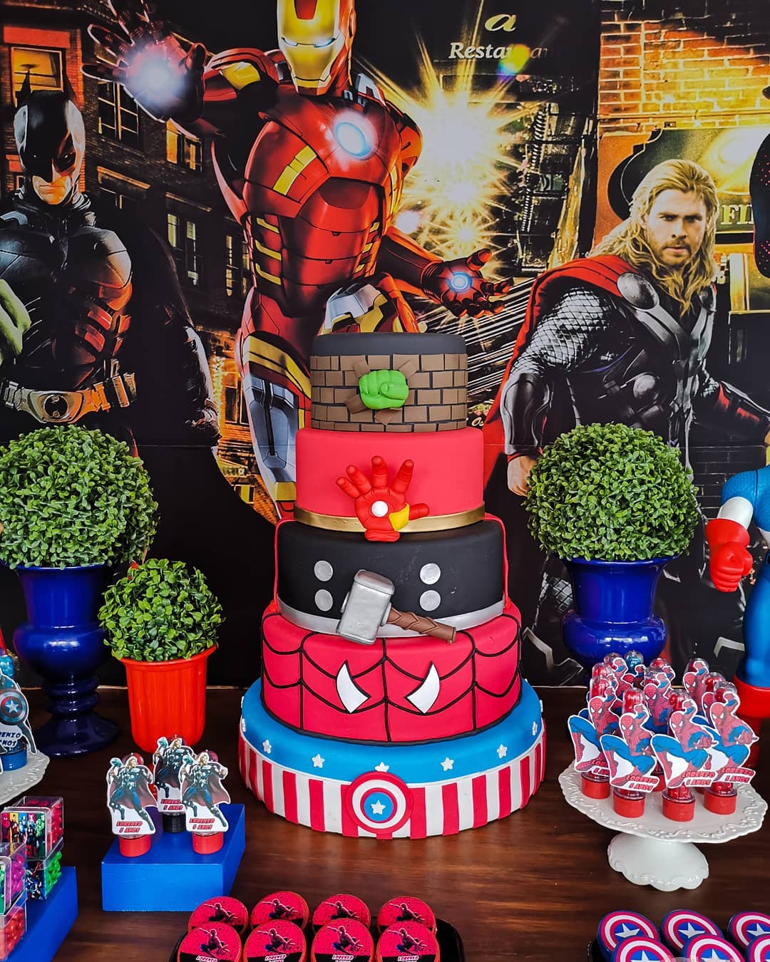 Foto de festa super herois 9 - 9