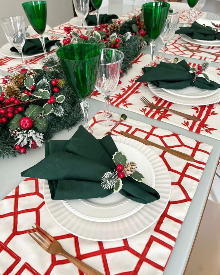 Foto de mesa de natal 7 - 10