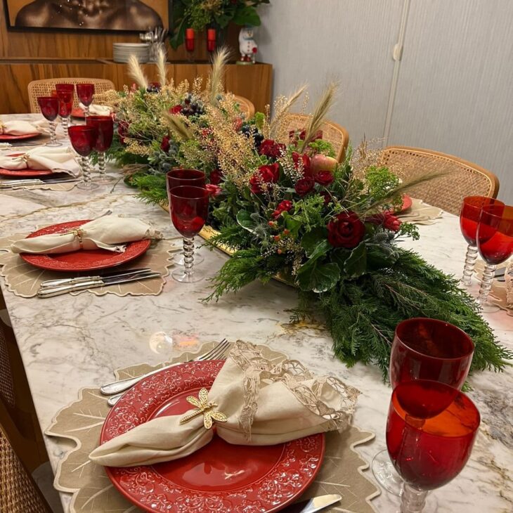 Foto de mesa de natal 70 - 42