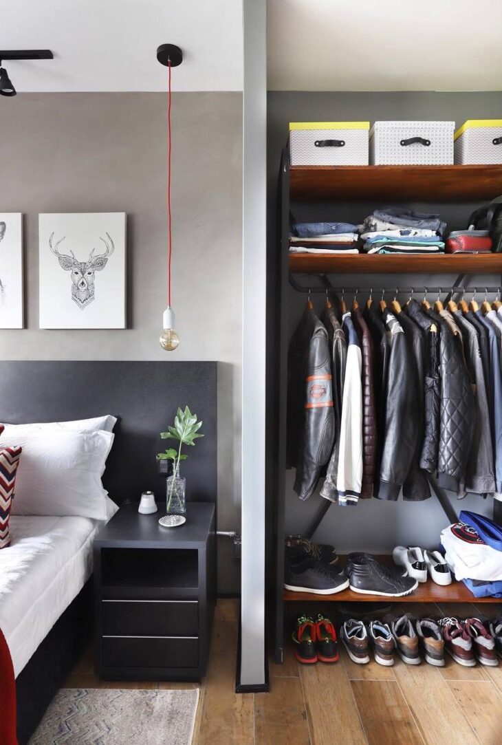 Foto de quarto com closet 41 - 43