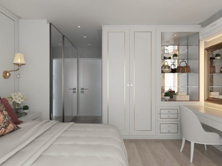 Foto de quarto com closet 90 - 35