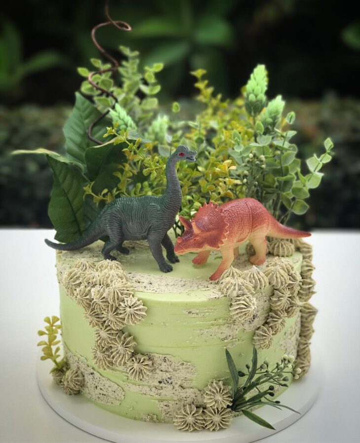 Foto de bolo de dinossauro 74 1 - 77