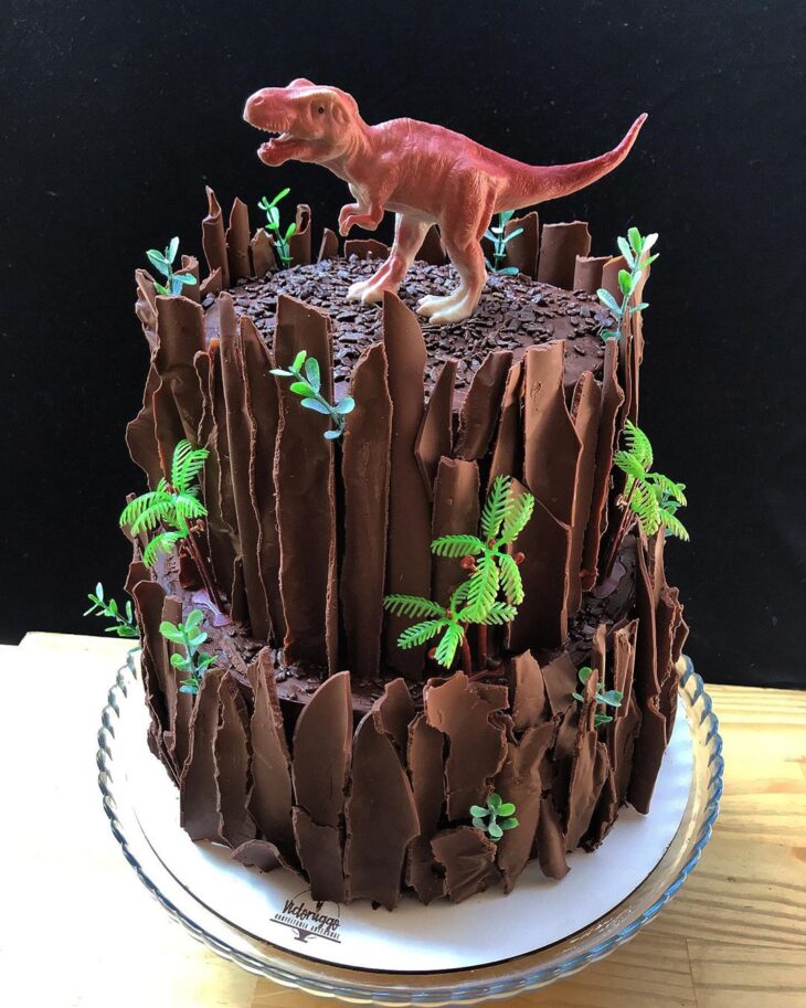 Foto de bolo de dinossauro 8 - 11