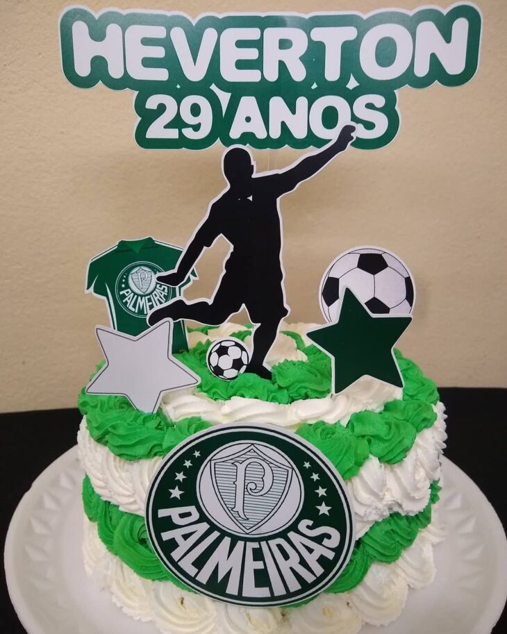 Foto de bolo do palmeiras 44 - 47