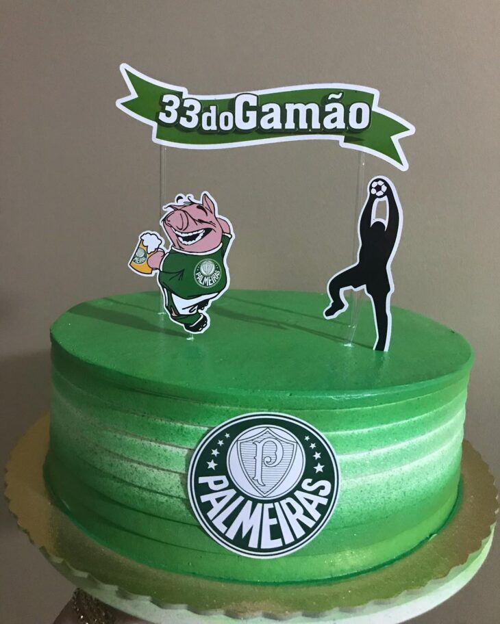 Foto de bolo do palmeiras 60 - 63