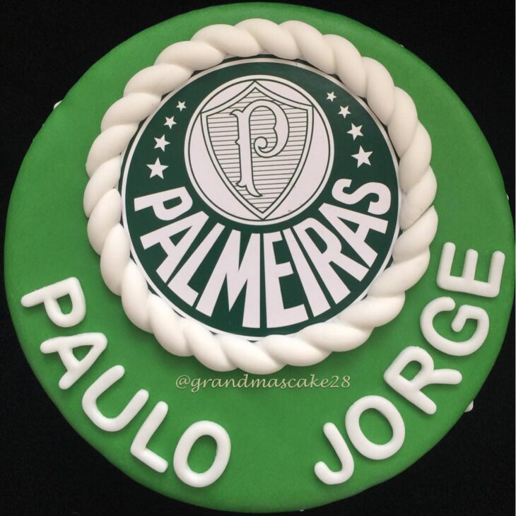 Foto de bolo do palmeiras 65 - 68