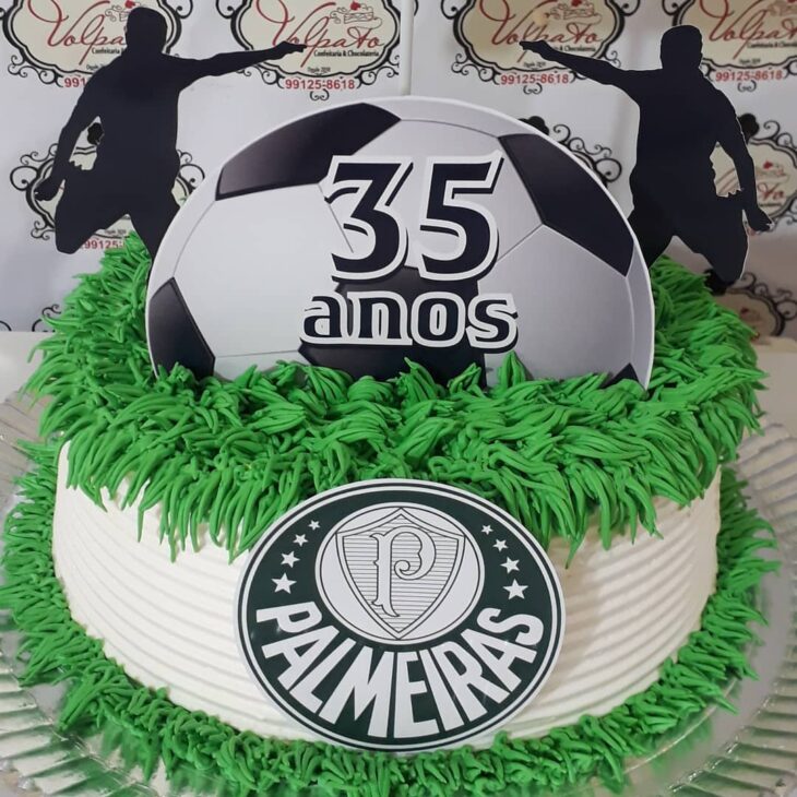 Foto de bolo do palmeiras 89 - 92