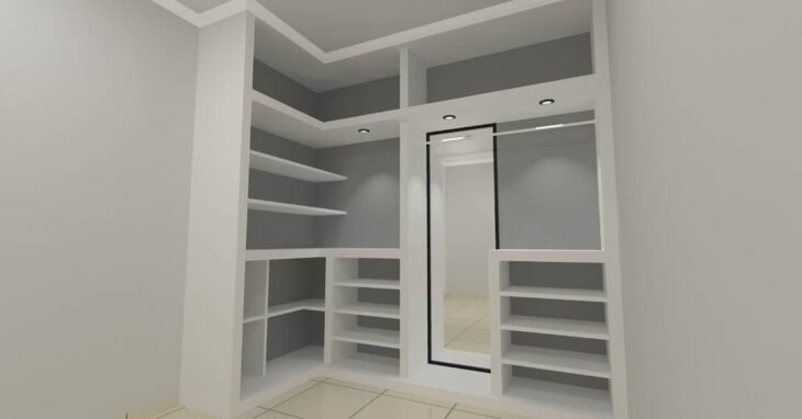 Foto de closet de gesso - 11