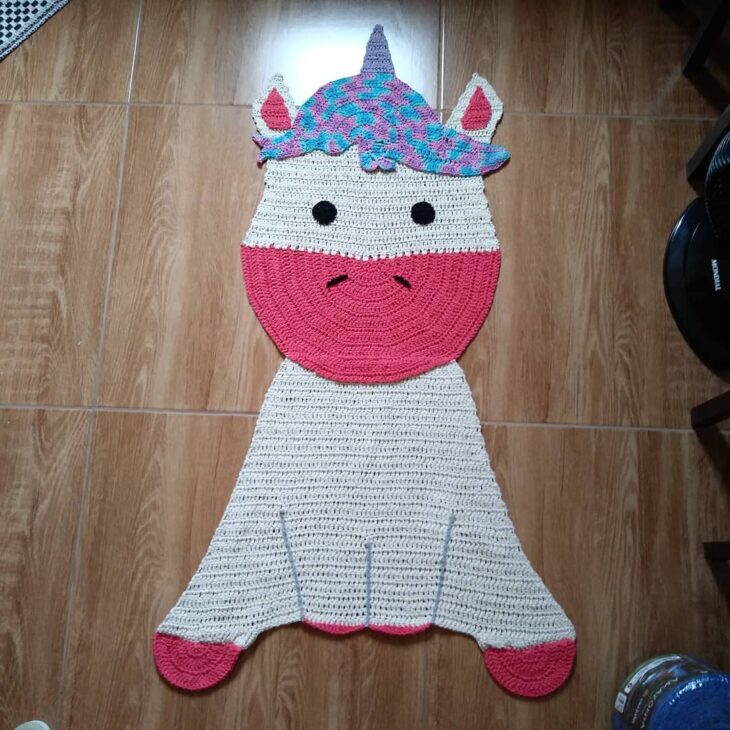 Foto de unicornio de croche 16 - 19