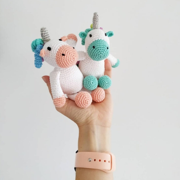 Foto de unicornio de croche 2 - 5