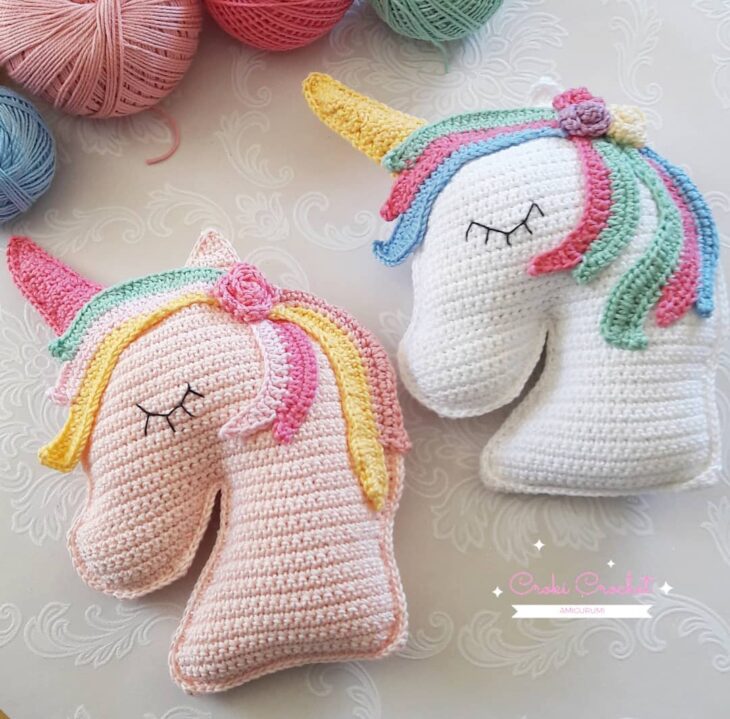 Foto de unicornio de croche 20 - 23