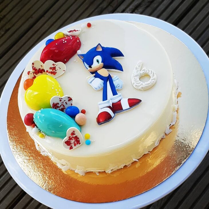 Foto de bolo do sonic 10 - 13